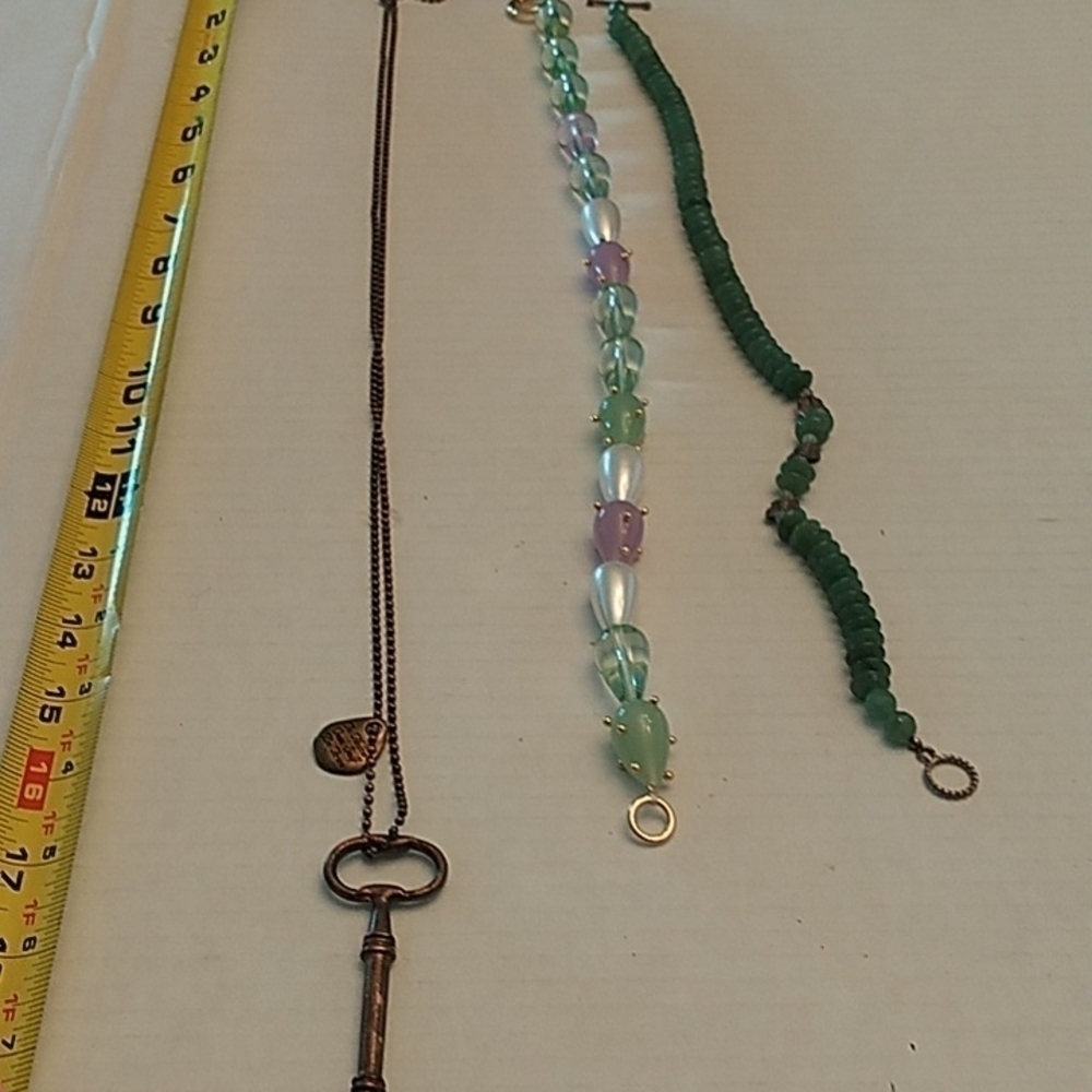 Set of Three Fashion Necklaces - Picture 10 of 10